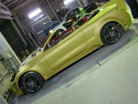 三菱エクリプス ALSA PAINT BODY SHOP KIKUTA