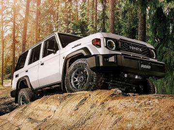 TEAM DAYTONA F6boostにランドクルーザー70対応サイズを追加