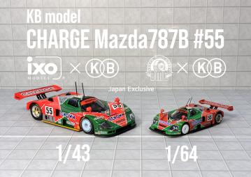 今も熱いチャージマツダ787Ｂのスケールモデルをご紹介！