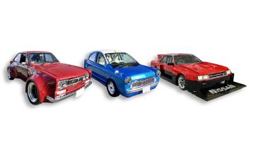 日産・自動車大学校の学生が制作したカスタマイズカー3台を「東京オートサロン2026」に出展