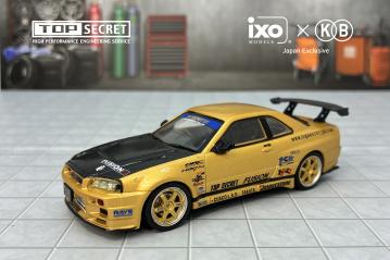 TOP SECRET R34のモデルカーを大阪オートメッセにて限定販売