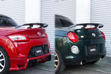 レース屋が作るコペン用ウイング！SARDから待望のLSR WING miniが登場