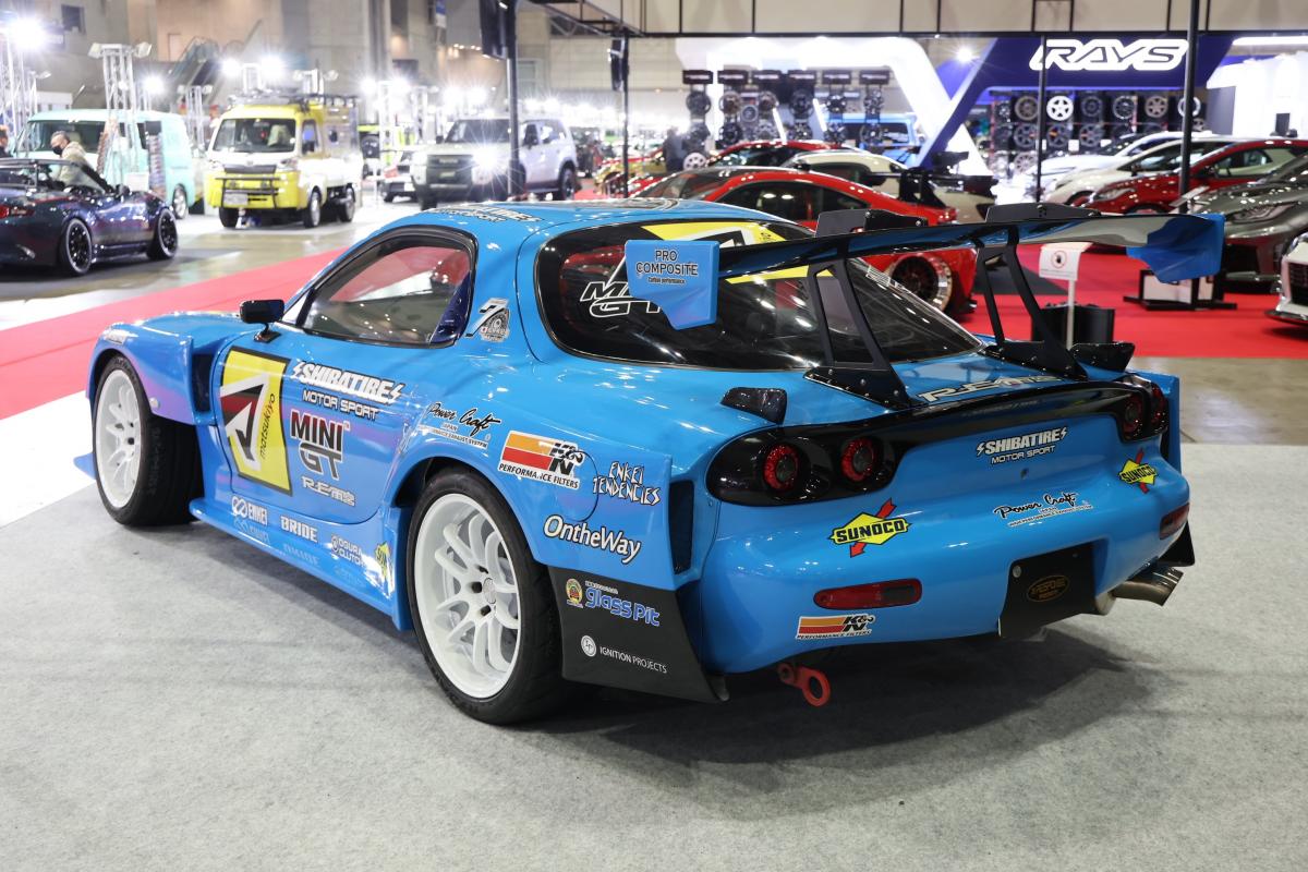 Mini GT x RE-AMEMIYA Tokyo Auto Salon 2025 MAZDA RX-7 20B NA