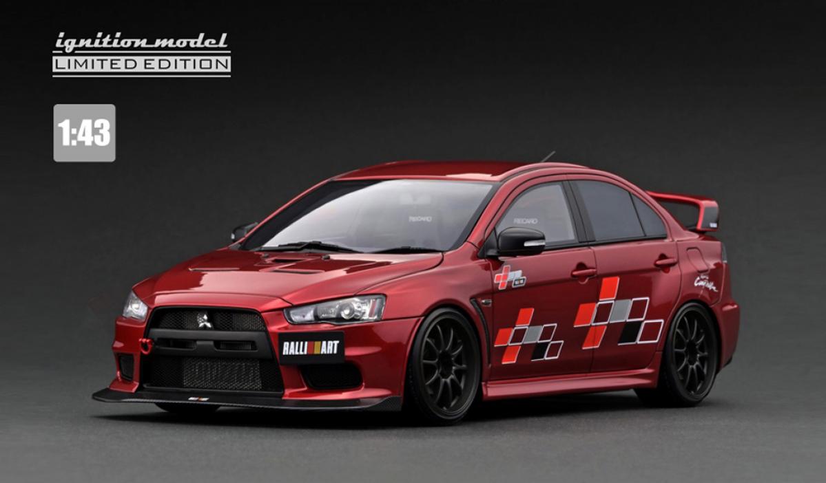 1/43 Lancer Evolution X (CZ4A) Red Metallic With Engine詳細情報