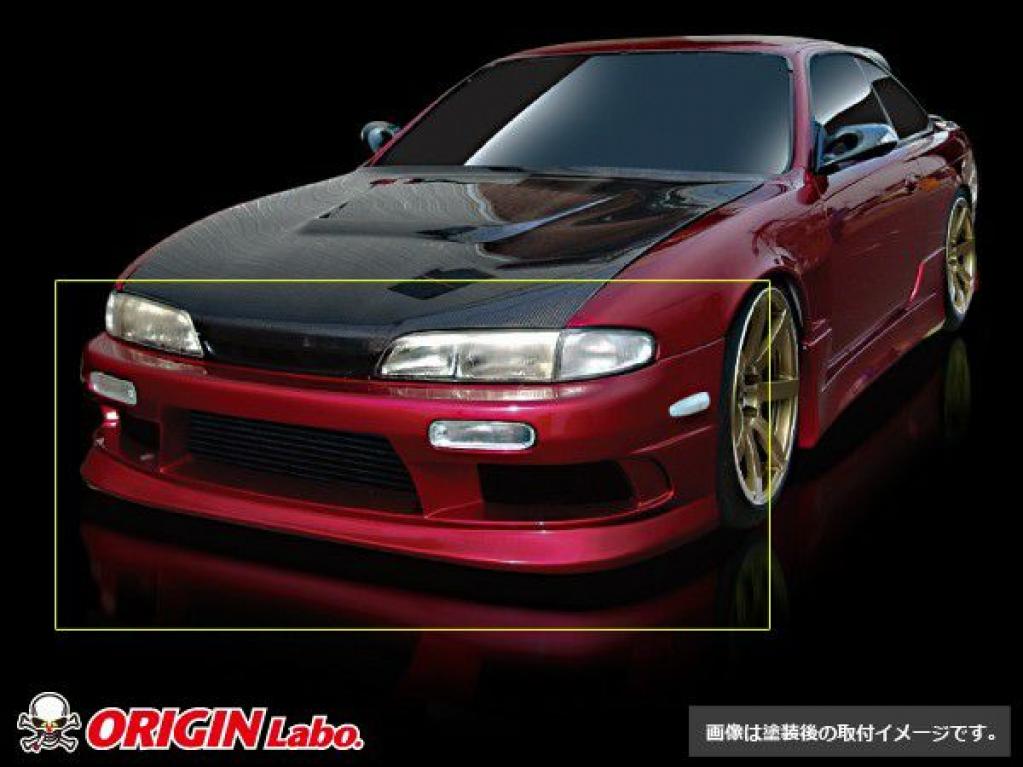 S14 シルビア後期 フロントバンパー レーシングライン ORIGIN